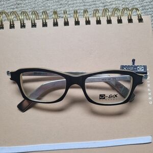 Black Italian Glasses by O-Six